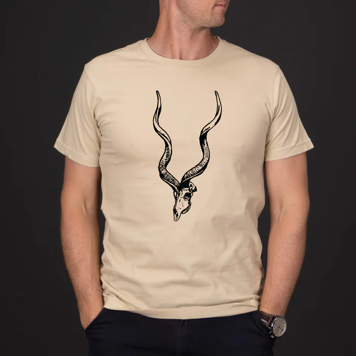 Skullies Kudu T-Shirt - Stone