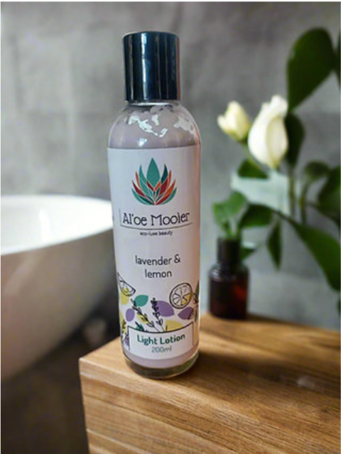 Al'oe Mooier Light Lotion - Lavender & Lemon