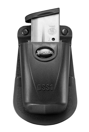 FOBUS MAG POUCH SINGLE 9MM S/STACK