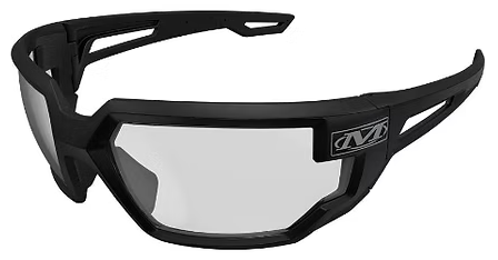 Type X Clear Lens Black Frame - Tactical
