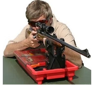 MTM PORTABLE RIFLE MAINTENANCE CENTER RED