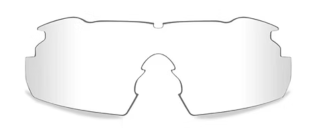 WX Vapor Grey/Clear Matte Black Frame 2 Lens set Protective Eyewear