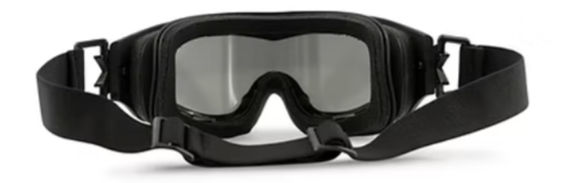 Spear Dual Smoke/Clear/Rust Matte Black Frame Protective Eyewear