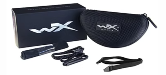 WX Grid Matte Black Frame with Grey Lenses