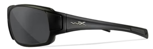WX Gravity Smoke Grey Matte Black Frame Protective Eyewear