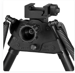 HARRIS BIPODS S-BRMP 6-9" Notched Legs & Rotating Picatinny Base