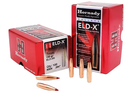HORNADY 7mm .284 150 GR ELD-X® Bullets (100)
