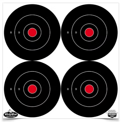 BC DIRTY BIRD® 6 INCH Bull's Eye Target (1)
