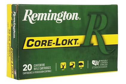 Remington Core-Lokt 30-06 Springfield 165 GR (20)