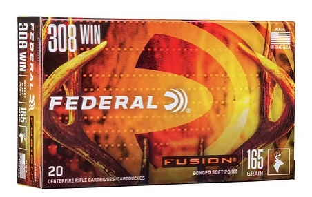 FEDERAL Fusion Rifle 308 Win 165 GR (20)