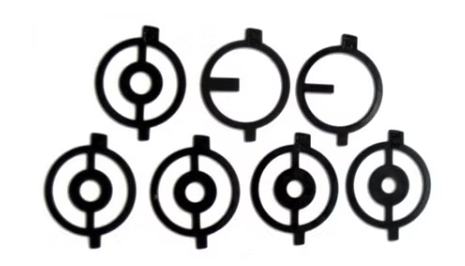 LYMAN TARGET FRONT SIGHT INSERTS MOD 93