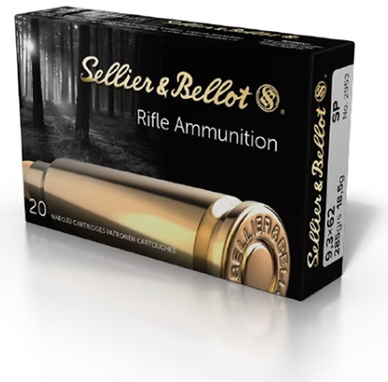Sellier & Bellot 9.3 × 62 SP 286 GR (20)