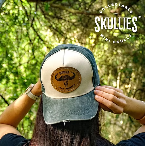 Skullies Cap (Faded Charcoal Buffalo)