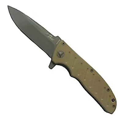 ENLAN Kestrel Liner-Lock Wave Folding Knife