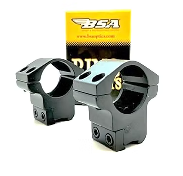BSA Medium 1" Ring Mounts for .22 and Air Gun (DHMR)