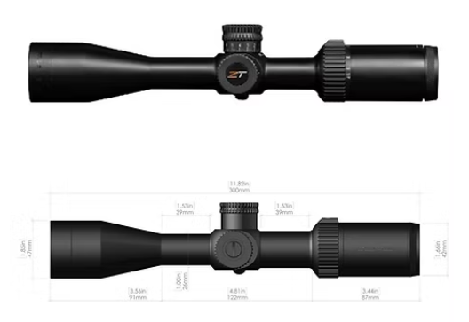 ZEROTECH VENGEANCE 4.5 - 18x40mm PHR Rifle Scope