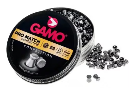 Gamo Pro-Match Pellets – 4.5mm (Pack of 500)
