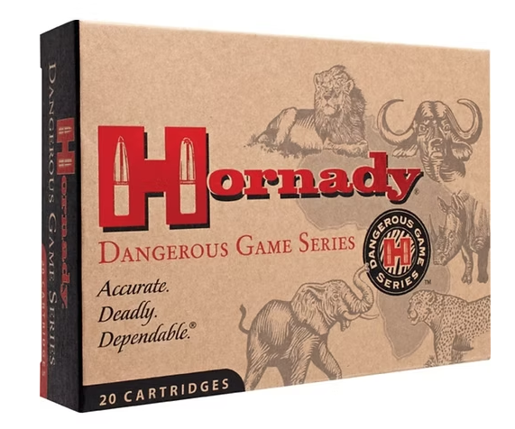 AMMO 375 H&H 300GR HORNADY DGS (20)