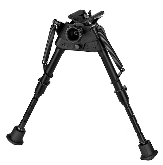 BIPOD HARRIS W/ SWIVEL & NOTCHES S-BRM 6-9IN (15CM-22CM)