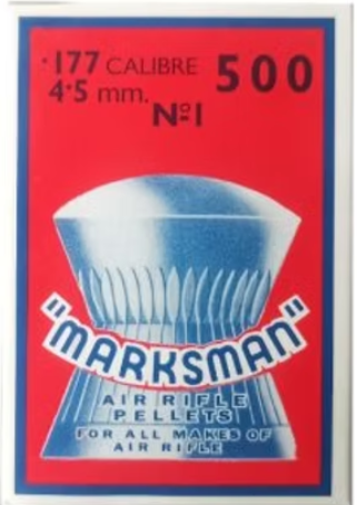 Marksman No.1 4.5mm Rounded Pellets (500)