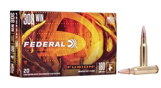 FEDERAL Fusion Rifle 308 Win 180GR (20)
