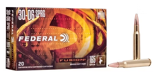 FEDERAL Fusion Rifle 30-06 SPR 165GR (20)