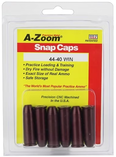 A-ZOOM Snap Caps 44-40 Win (6)