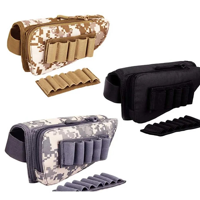 ROTCHI Buttstock Cheek Rest Ammo Holder