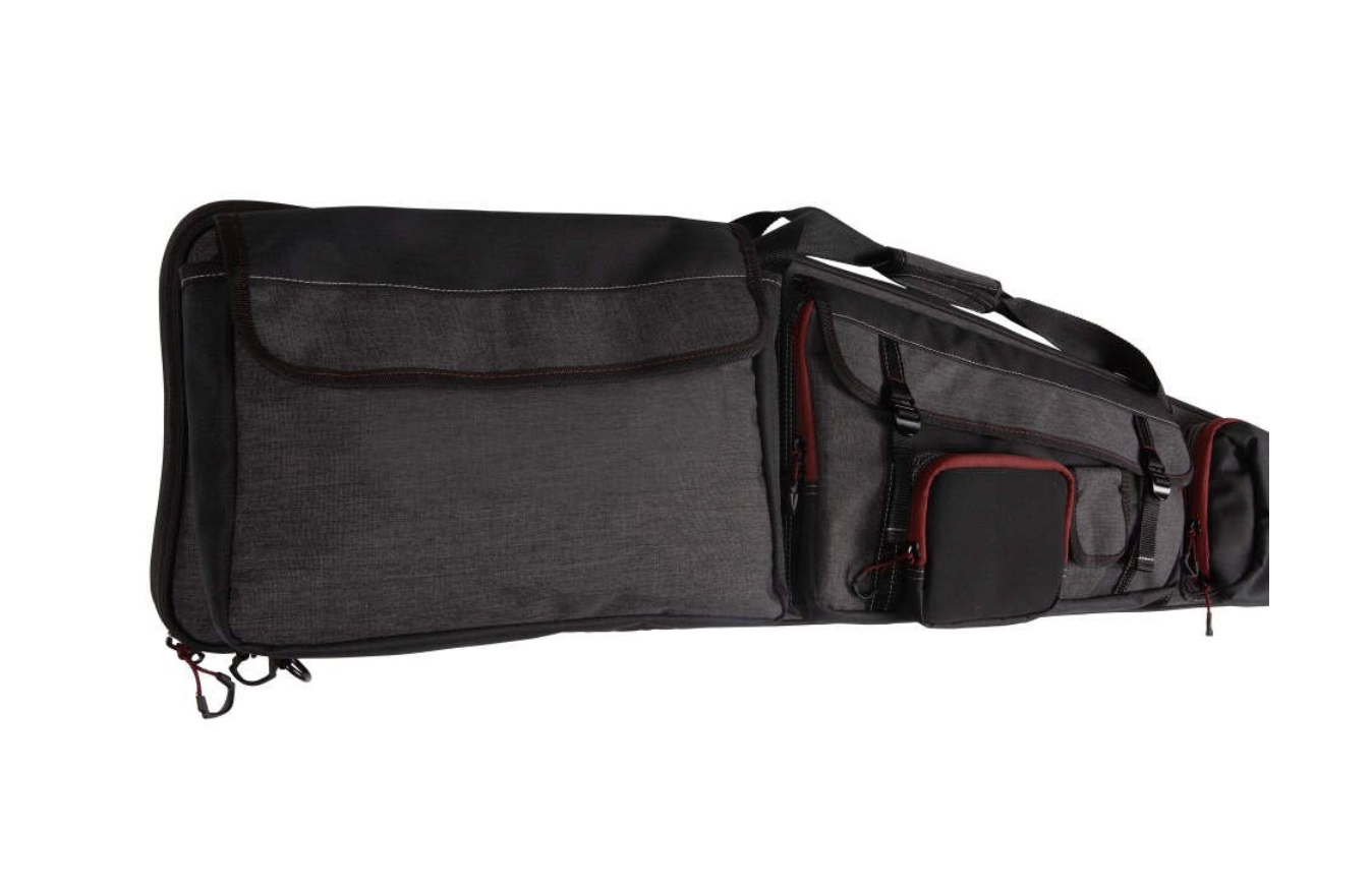 Allen Company 50" Gear Fit Mag Rifle Case - Black/Heather Gray