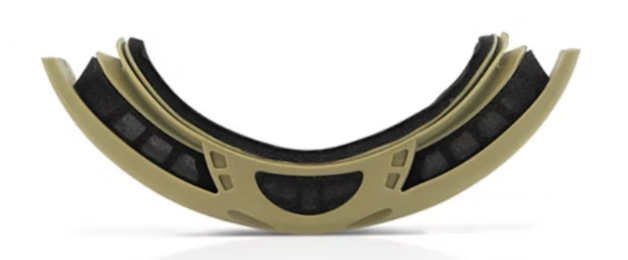 Spear Dual Smoke/Clear/Rust Tan Frame Protective Eyewear