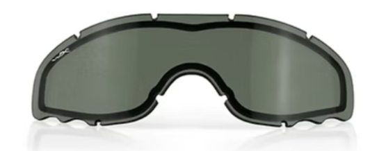 Spear Dual Smoke/Clear/Rust Matte Black Frame Protective Eyewear