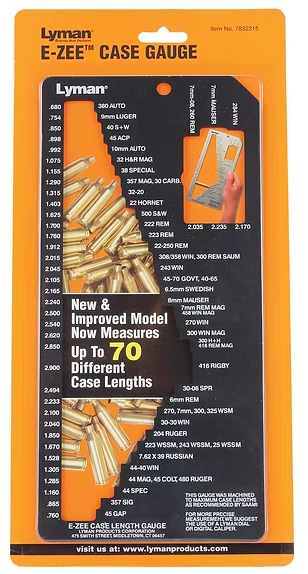 LYMAN E-ZEE CASE TRIM GAUGE