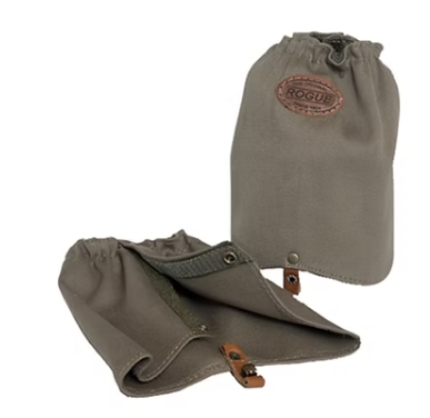 ROGUE Short Canvas Gaiters / Velcro (Olive)