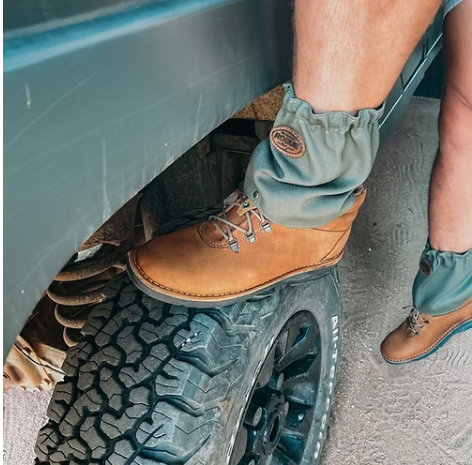 ROGUE Short Canvas Gaiters / Velcro (Olive)