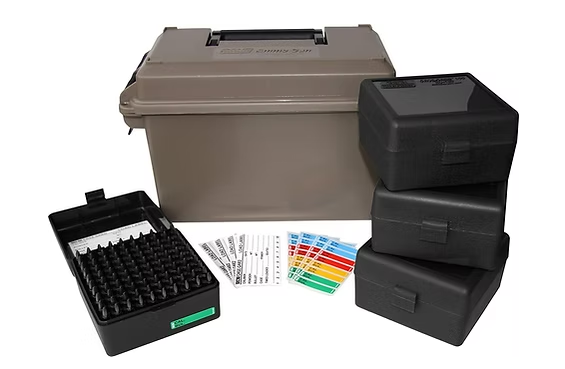 MTM Case-Gard 9MM Ammo Can Combo - Dark Earth