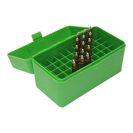 MTM RL-50 270 Win / 30-06 / 25-06 50 ROUND Flip-Top Ammo Box